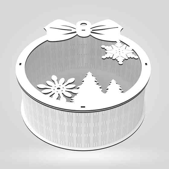 Подарочная коробка EKOSTAR d250 h100 Киев