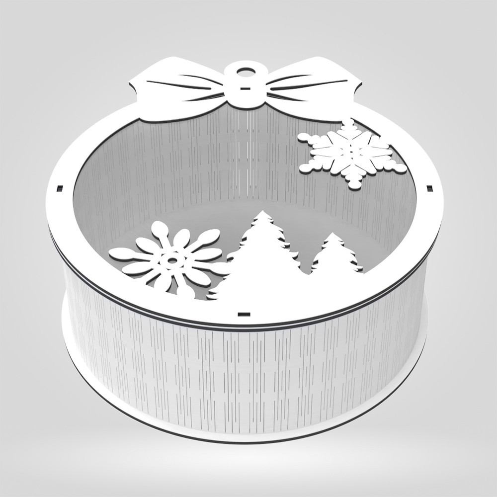 Подарункова коробка EKOSTAR d250 h100 Київ - фото 1