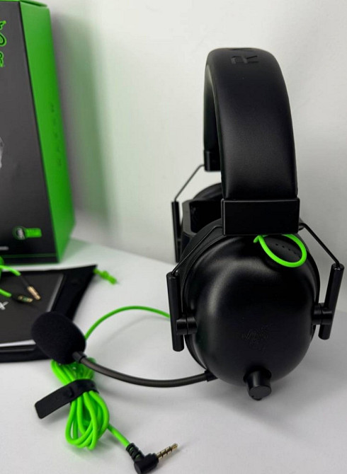 Наушники Razer Black Shark V2 X , Геймерский игровые Hyper X Logitech Киев - изображение 5