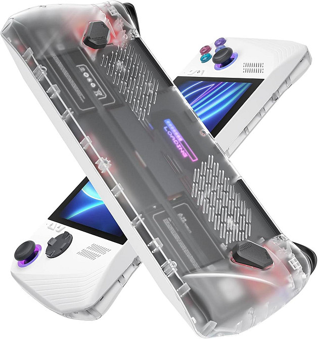 Прозрачная задняя панель JSAUX RGB для ASUS ROG Ally (2023), Clear Edition PC0110, аксессуары для корпуса сменный чехол Киев - изображение 1