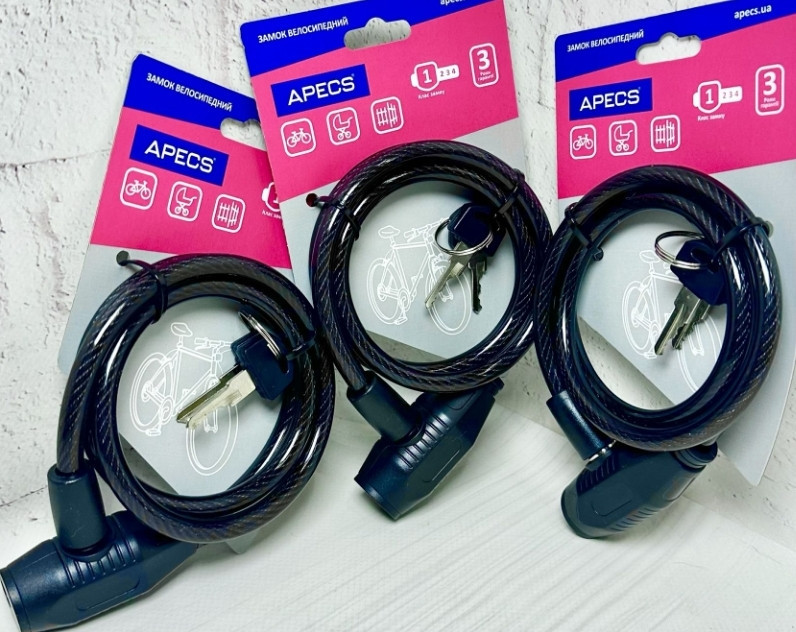 Вело замок Apecs PD81 80см. Харків - фото 4