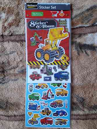 Наклейки дитячі Melinera з альбомом - 34*13см Київ