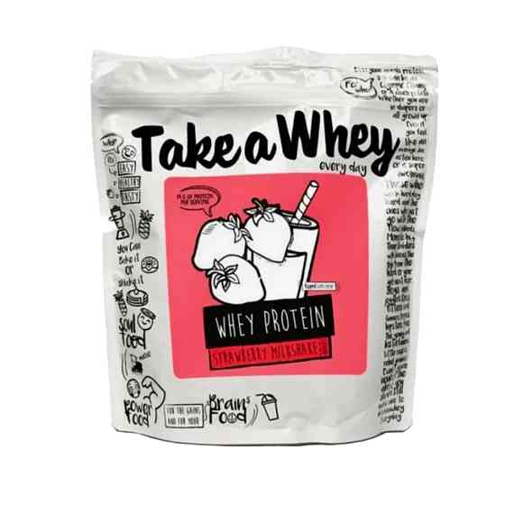 Протеїн Take-a-Whey Protein Whey 900 г, Strawberry Луцьк