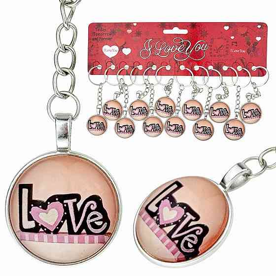 Брелоки для ключей девушке Любовь 12 шт Киев