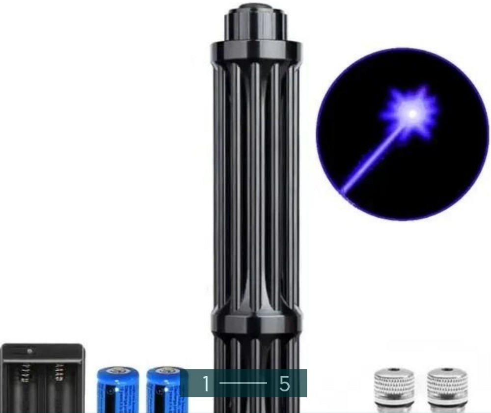 Лазерная Указка мощная: Lazer B018/В017/В015 Black 5000mW /450nm/ 10000m. Киев - изображение 3