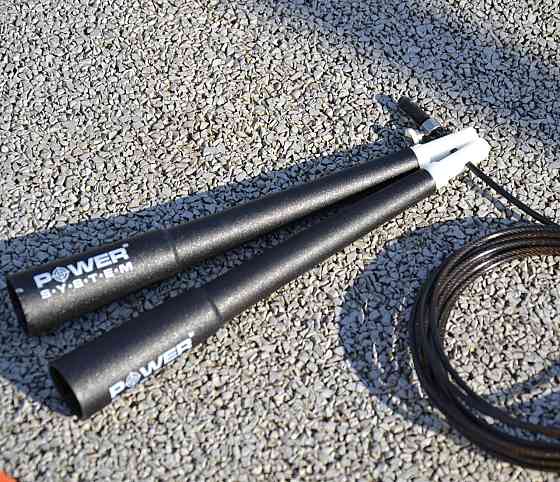 Скакалка швидкісна Power System PS-4033 Crossfit Jump Rope Black (2,8m.) Кам'янське