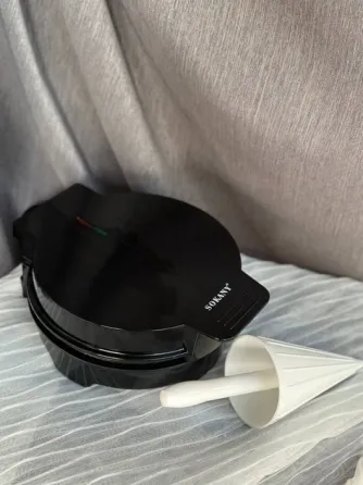 Вафельниця конусна SK-08019 електрична 1200Вт антипригарна форма для ріжків компактна Одеса