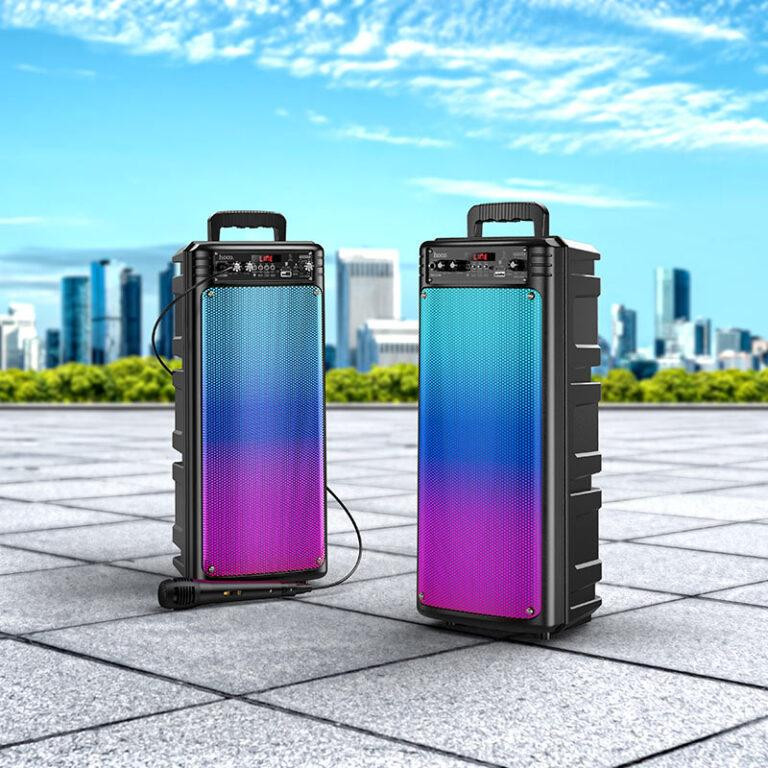 Портативна колонка HOCO BS52 Billowing outdoor BT speaker Black Київ - фото 12