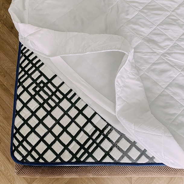 Водонепроникний наматрацник з бортами, Мікрофібра,Білий, 200/200/20. Київ - фото 3