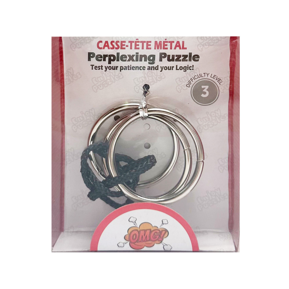 Металева головоломка "Perplexing puzzle" 5562D-11, 3 складність Вінниця - фото 1