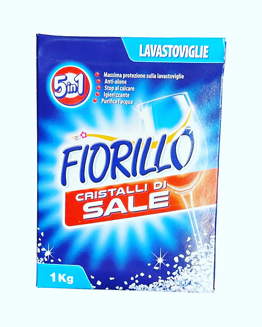 Cіль для посудомийної машини Fiorillo 5в1 1 кг Виноградів - фото 1