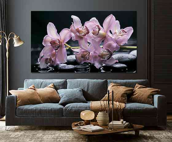 Картина холст в гостиную / спальню Орхідея  MLP_105 60x100 см Киев