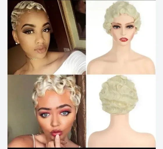 Перука Ретро Блонд Київ