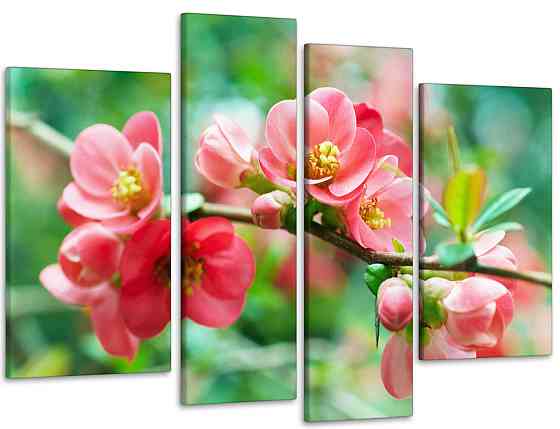 Модульна картина Квіти Весна Art-80_4 Київ