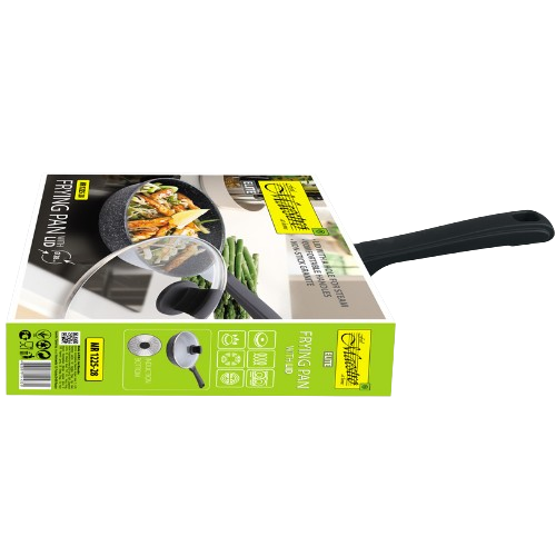 Сковорідка d24см індукційне дно а/п Granite MR-1225-24 Maestro Житомир - фото 6