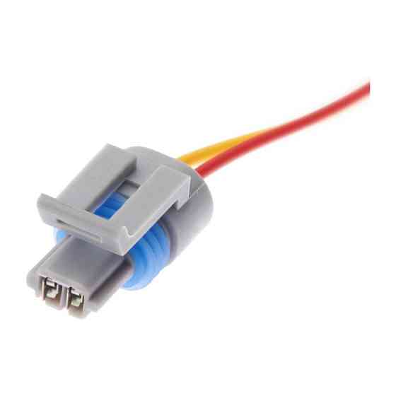 Разьем коннектор с проводом, 2-кон., Дат, Температуры Воздуха Delco, Дат, Наруж, Температуры,  12162197, Buick, Cadillac, Киев