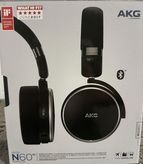 Навушники AKG N60NC Black Киев - изображение 4