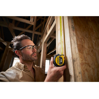 Рулетка Stanley CONTROL-LOCK, 8мх25мм, в прорезиненном корпусе,с двухсторонней шкалой (STHT37232-0) Винница - изображение 9