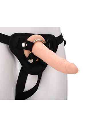 Реалістичний страпон REALSTUFF STRAP ON REAL DILDO Sex Aura Київ