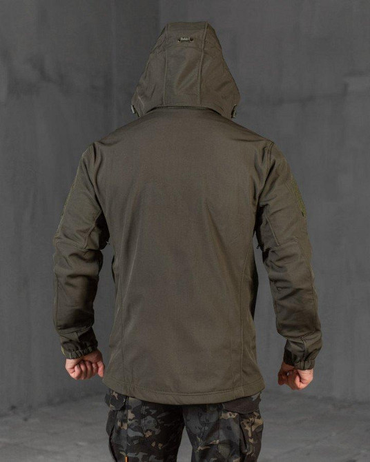 Тактична куртка софтшел Kord second generation oliva ВТ4675 Одеса - фото 6