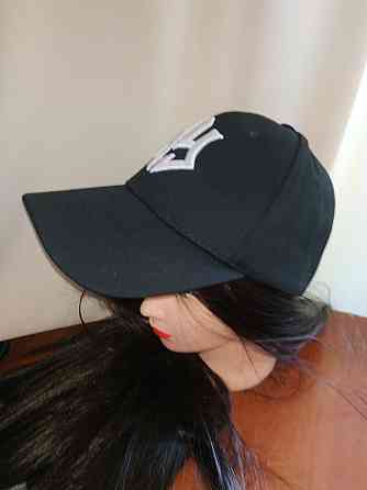 Бейсболка з вишивкою "NY" Чорний Харків