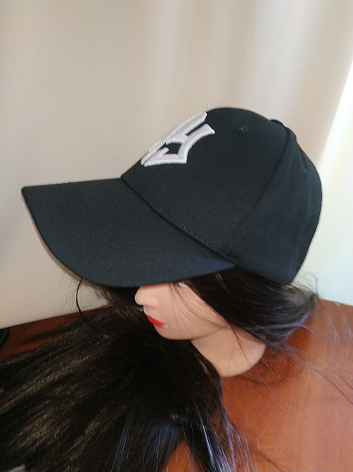 Бейсболка з вишивкою "NY" Чорний Харків - фото 3