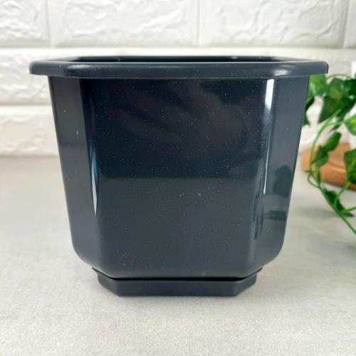 Вазон Дама з підставкою 20*20см граніт Алеана Житомир - фото 3