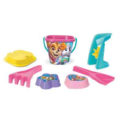 Іграшка для піску Wader Набір 7 елементів Щенячий патруль рожевий, Paw Patrol (81542) Вінниця