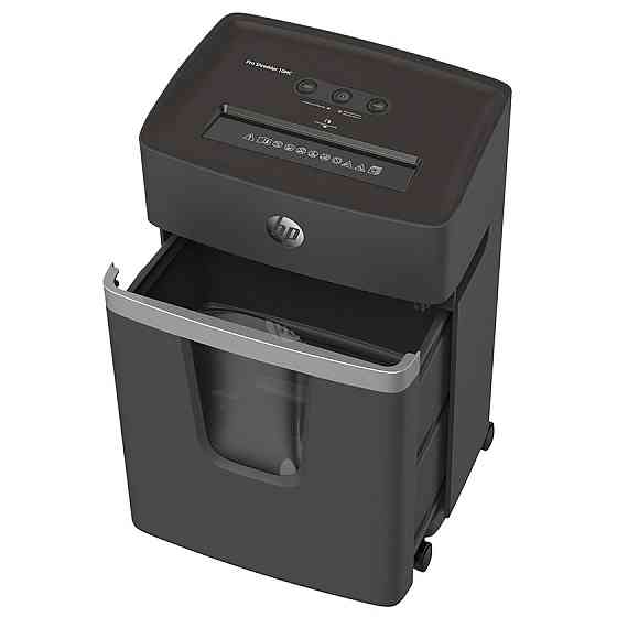 Знищувач документів HP Pro Shredder 10MC, A4, 80g х 10 листів, 2*15, 20 л., P-5 Винница