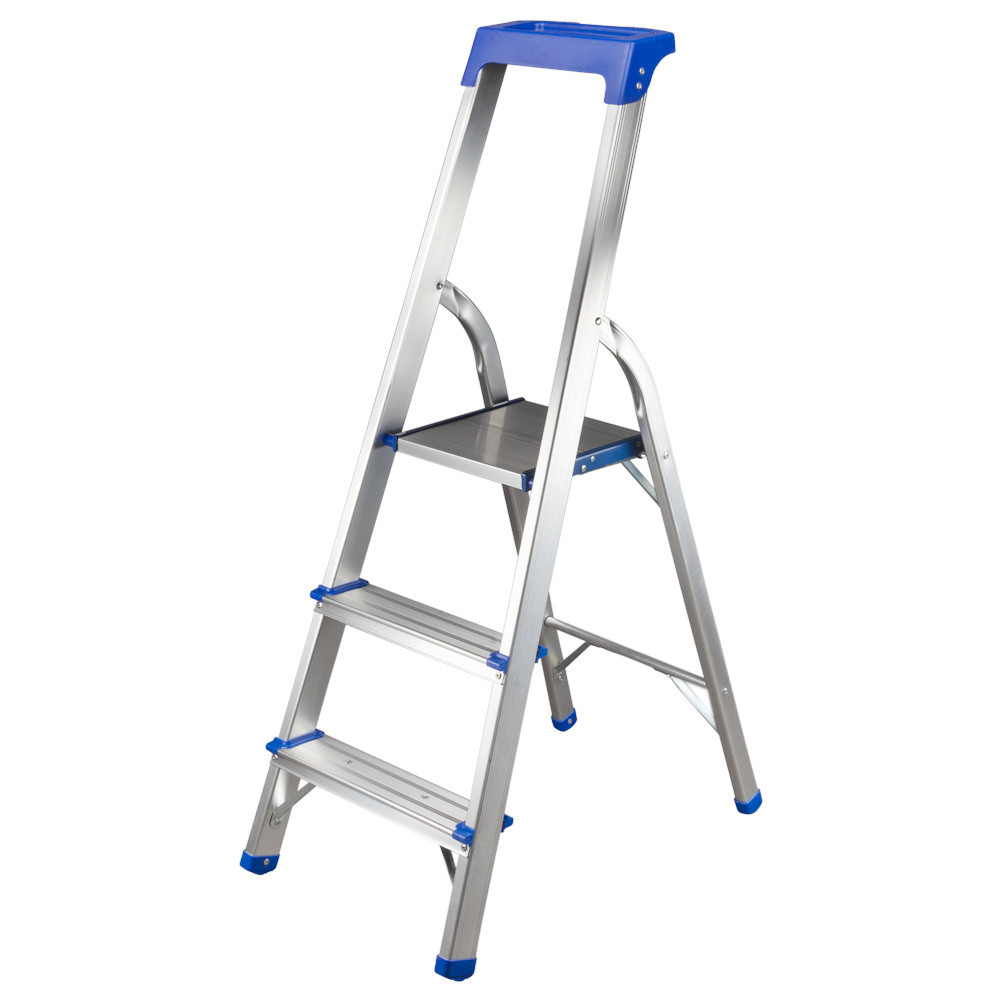 Стремянка алюминиевая 3 ступени 1.17м SIGMA (5036614) Киев - изображение 1
