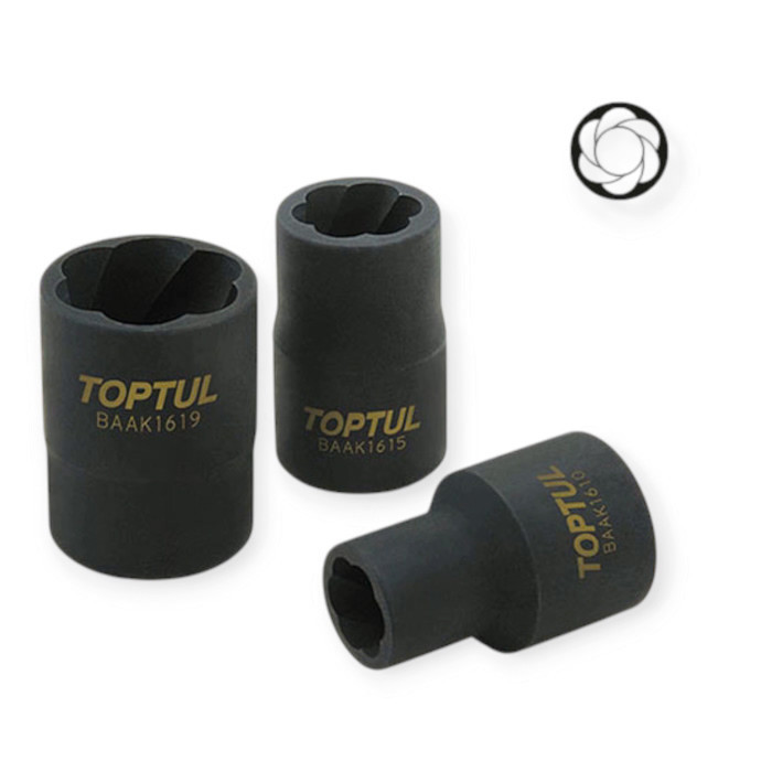 Головка торцевая для поврежденных гаек 1/2 24мм Мукачево - изображение 1