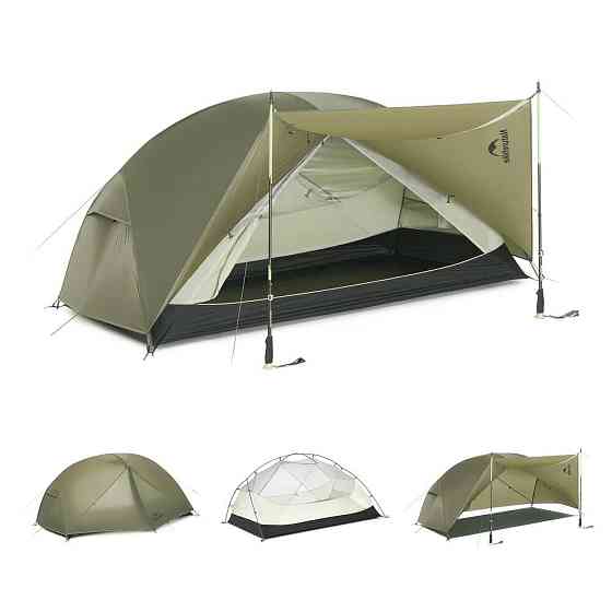 Намет двомісний Naturehike CNK2550WS037 Mongar Pro 2 (Оливковий) Вінниця