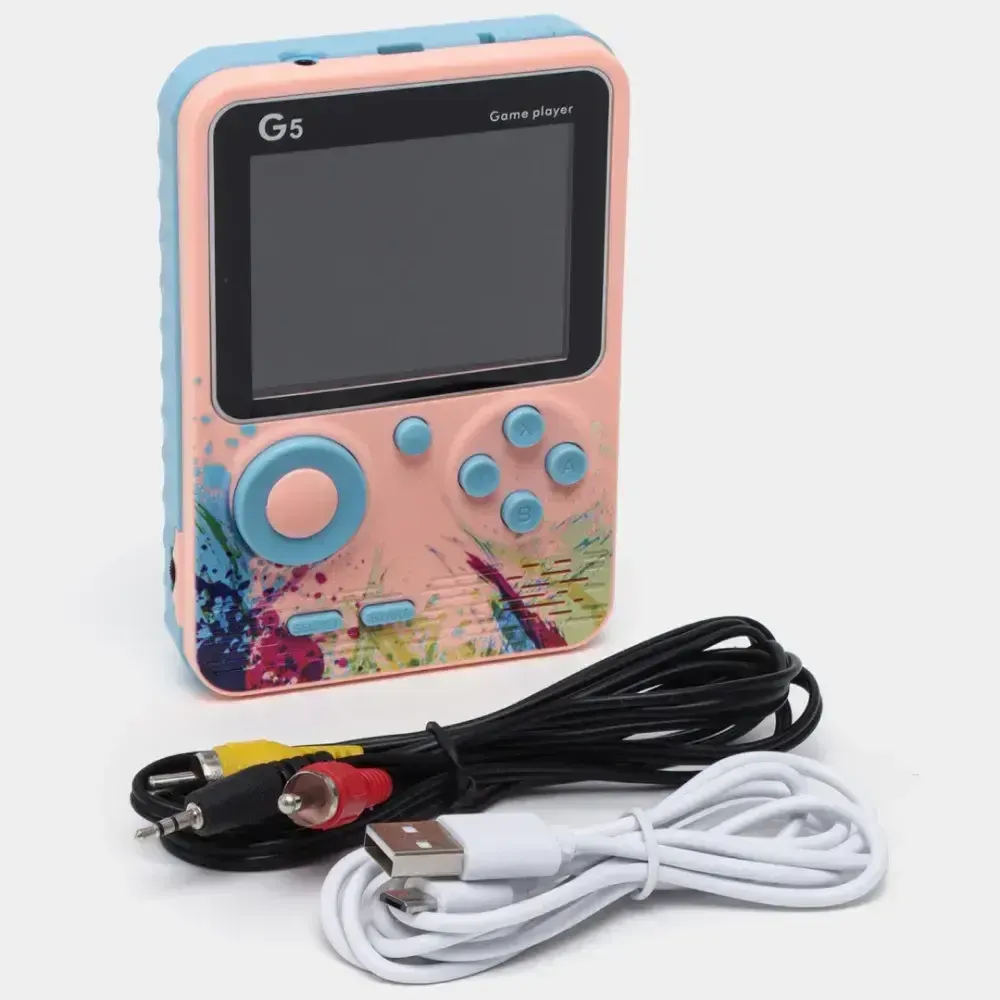 Портативная игровая консоль G5S+джойстик, 500 встроенных игр / Детская игровая приставка к телевизор Коломия - фото 5