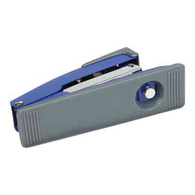 Степлер Buromax металлический, JOBMAX, 20 листов, (скобы №24;26), 112 х 44 х 34 мм, синий (BM.4258-02) Винница