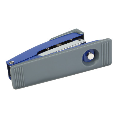 Степлер Buromax металлический, JOBMAX, 20 листов, (скобы №24;26), 112 х 44 х 34 мм, синий (BM.4258-02) Винница - изображение 4