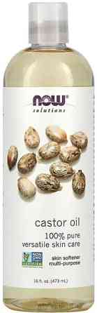 Касторове масло Now Foods Solution Oils Castor Oil 473 мл. Київ