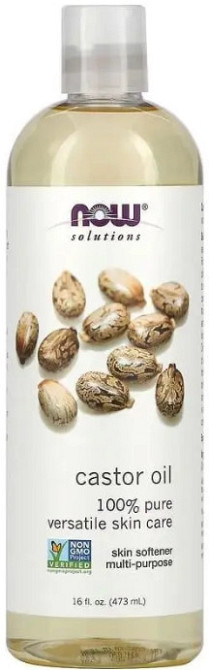 Касторове масло Now Foods Solution Oils Castor Oil 473 мл. Київ - фото 1