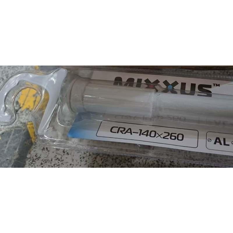 Штанга для шторки телескопічна пряма Mixxus CRA-140x260 140cm-260cm (алюміній) (блістер) (AC0656) Київ - фото 7