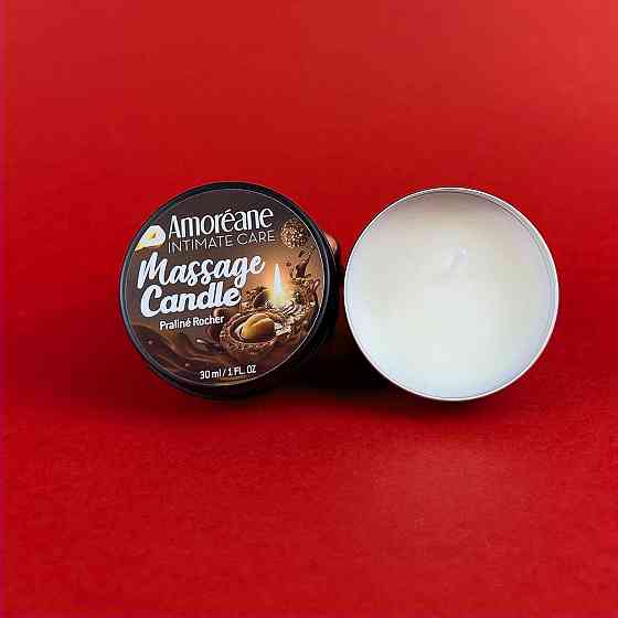 Масажна свічка Swieca Massage Candle Praline Rocher (30ml) Sex Aura Київ