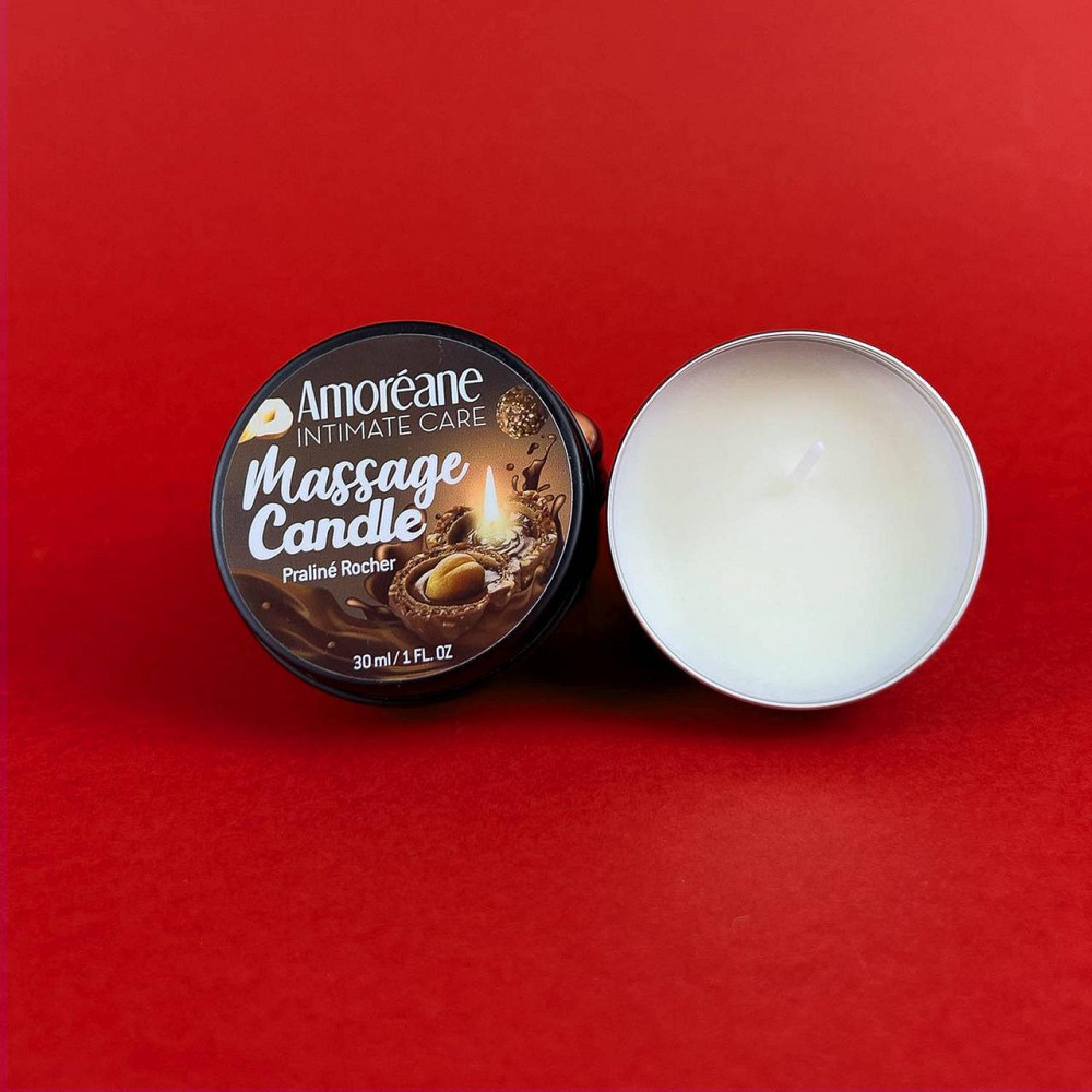 Масажна свічка Swieca Massage Candle Praline Rocher (30ml) Sex Aura Київ - фото 3