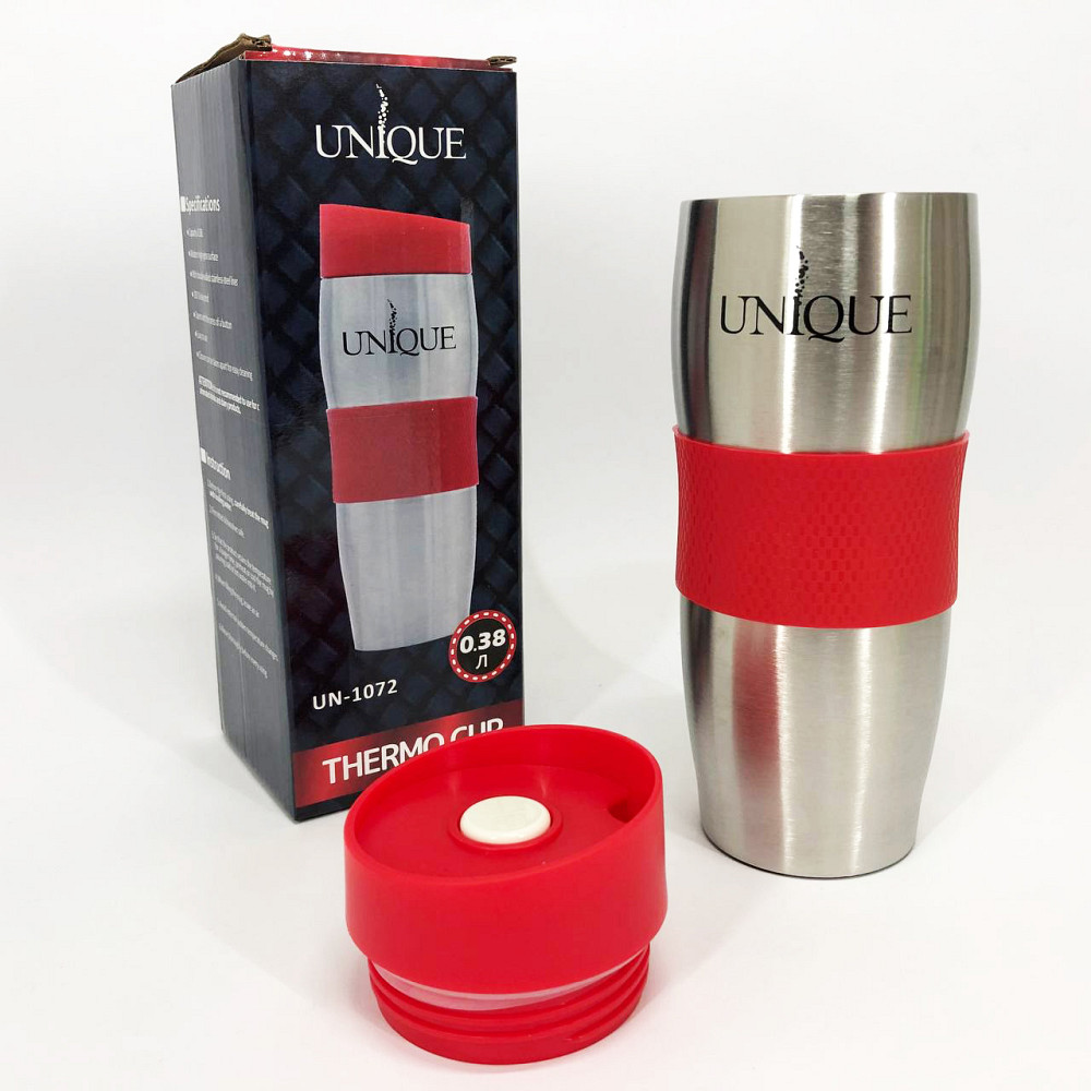 Термокружка для напитков воды UNIQUE, Хороший качественный термос, Термос питьевой туристический EQ-45 Львов - изображение 3