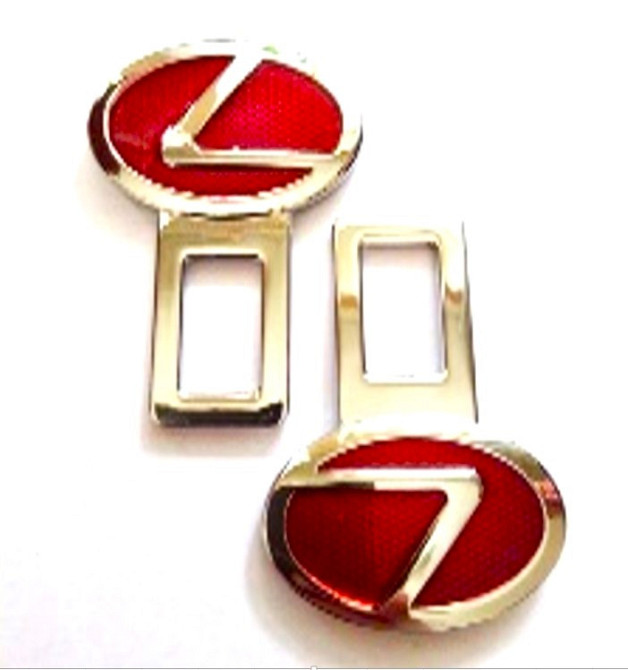 Обманки ременю безпеки Lexus червоний (2шт) Винница - изображение 1