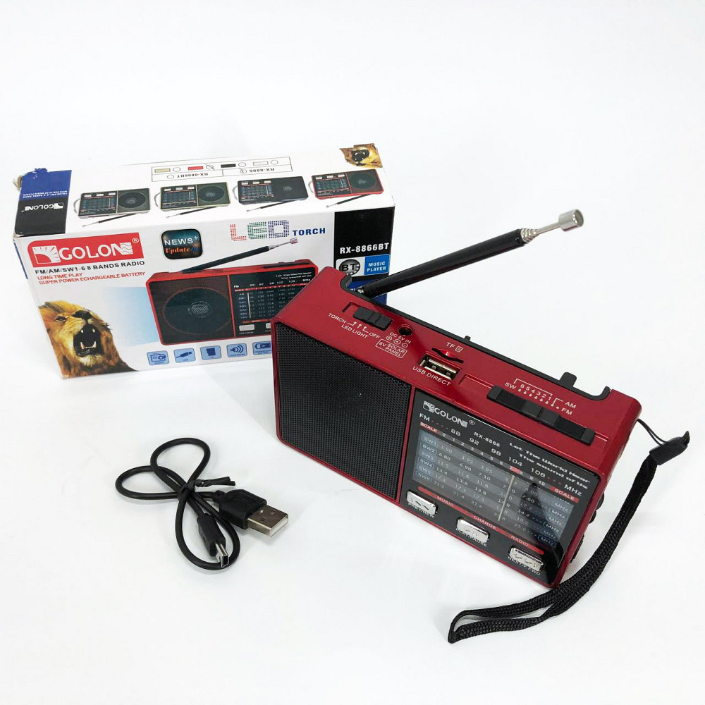 Аналоговий радіоприймач з хорошим звуком, Радіоприймач 220v, Радіо з підтримкою флеш-карт DW-84 Львів - фото 2