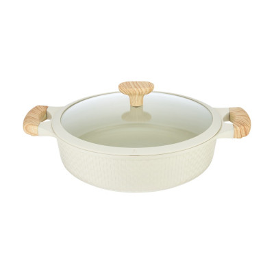 Сотейник Resto Ran білий 28 см 4,1 л (93806) Винница - изображение 8