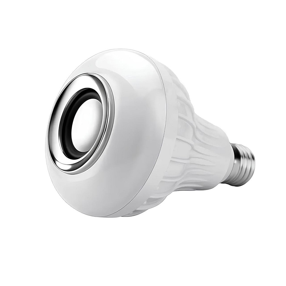 Bluetooth динамик-лампа с пультом, светодиодная лампочка с Bluetooth колонкой Е27, беспроводная Bluetooth лампа с цветным светом Киев - изображение 7