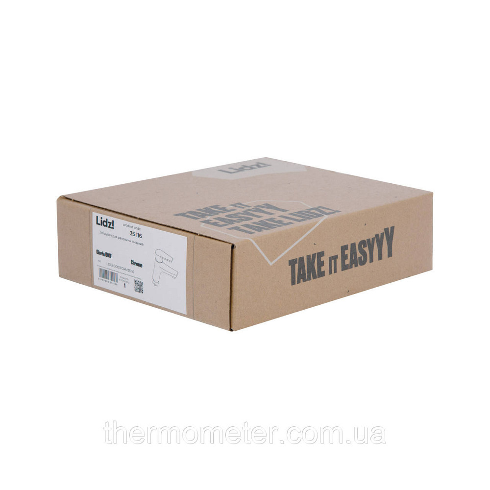 Змішувач для раковини Lidz Gloria 001F (k35) LDGLO001FCRM35116 Chrome Київ - фото 18