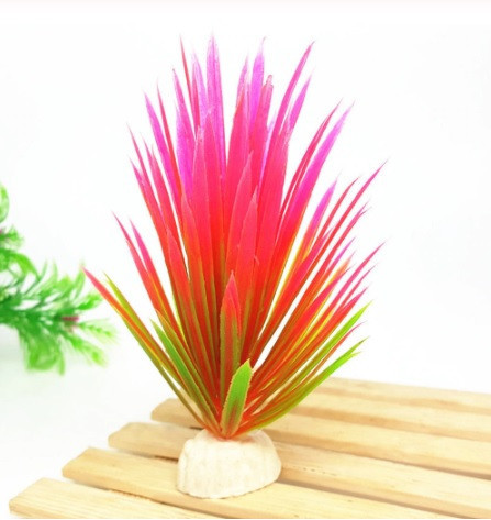 Рослини штучні в акваріум - довжина 13см, пластик Київ - фото 1