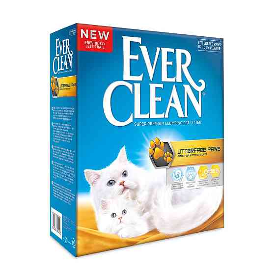Наповнювач для котячого туалету Евер Клін Ever Clean Free Paws Чисті Лапки, 10 л Вінниця