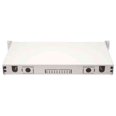 Патч-панель 1U 19&quot;, 12xLC duplex, incl, Splice Cass, OS2 Color Pigtails, Adapter Digitus (DN-96331/9) Вінниця