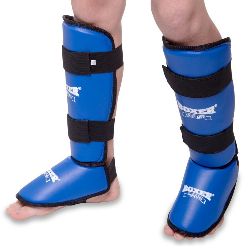 Защита для голени и стопы BOXER NEW 2004 M Вишнёвое - изображение 4